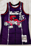MITCHELL & NESS官方復古球衣98-99賽季球迷版復古運動(dòng)背心 猛龍隊-卡特復古速干球衣 紫色1 XL 曬單實(shí)拍圖