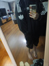 adidas經(jīng)典三條紋運(yùn)動連帽夾克外套男女春季新款阿迪達(dá)斯三葉草 黑色   XL 曬單實(shí)拍圖