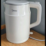 美的（Midea）【國家補貼】燒水壺電熱水壺大容量 家用水壺?zé)?04不銹鋼 雙層防燙智能防干燒多重防護(hù)無縫內(nèi)膽 1.5L 暖壺圓墩墩MK-SHM1569 曬單實拍圖