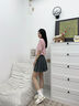 ZHR涼鞋女夏季簡(jiǎn)約配裙子女鞋魔術(shù)貼軟底休閑鞋子女 CE81 米色  38  曬單實(shí)拍圖