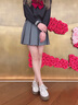 妙麗德訓(xùn)鞋女鞋復(fù)古2025夏季小眾板鞋女士厚底百搭爆款運動休閑鞋子女 米咖 40 曬單實拍圖