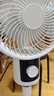XVVMI米【超級(jí)單品】三葉輕音立式電風(fēng)扇家用柔風(fēng)落地扇臺(tái)式桌面小型風(fēng)扇大風(fēng)量節(jié)能搖頭宿舍電扇  曬單實(shí)拍圖