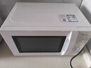 美的（Midea）快捷微波爐 家用小型 360°轉(zhuǎn)盤加熱 旋鈕操控 易潔內(nèi)膽（M1-L213B） 曬單實拍圖