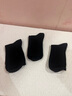 宜而爽【10A抑菌防臭】 男士襪子男秋季夏天中筒襪男襪休閑棉襪黑色10雙 曬單實(shí)拍圖