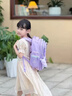 卡馳慕寧庫洛米新款兒童書(shū)包女生小學(xué)生123一6年級大容量女童背包減負護 紫色小號掛件+徽章+卡片+筆盒 曬單實(shí)拍圖