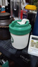 Jidaocook咖啡杯304不銹鋼便攜保溫喝水早餐杯隨行杯牛奶杯辦公室成年水杯 400ml 吾貓萬歲PP內(nèi)膽 專版彩盒 曬單實拍圖