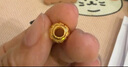 金小貅黃金轉(zhuǎn)運(yùn)珠999足金車(chē)花珠圓珠路路通吊墜項(xiàng)鏈掛墜手串DIY隔珠 1g,車(chē)花圓珠【多退少補(bǔ)】 曬單實(shí)拍圖