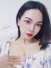 芯奢古法福字項鏈女葫蘆圓盤(pán)吊墜輕奢高級感輕奢仿沙金小眾鎖骨鏈頸鏈 福字葫項鏈 曬單實(shí)拍圖
