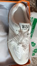 鹿季國風(fēng)刺繡德訓鞋女2025年夏季新款時(shí)尚百搭舒適休閑透氣學(xué)院風(fēng)板鞋 米白 40 曬單實(shí)拍圖