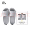 JOYTOUR旅行便攜拖鞋可家用待客酒店防滑拖鞋洗澡居家拖鞋灰色44-45 曬單實(shí)拍圖
