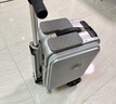 Airwheel愛爾威電動行李箱可騎行拉桿箱可坐可代步鋁框箱包20英寸登機(jī)箱 曬單實拍圖