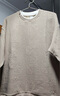 森馬（Semir）衛(wèi)衣男撞色假兩件長(zhǎng)袖上衣圓領(lǐng)字母提花秋裝寬松休閑107524116107 曬單實(shí)拍圖