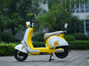 軒源2025新款電動車電動摩托車小黃鴨蛋仔同款電瓶車成人代步車電動車 新國標Q85米/手機投屏智能/NFC/定速巡航 60V20A超威金太陽石墨烯電池-送上門+大禮包 曬單實拍圖
