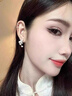 伊燦微鑲水鉆仿珍珠耳釘女2025年新款爆款耳環(huán)小眾設(shè)計(jì)高級(jí)感氣質(zhì)耳飾 微鑲水鉆珍珠耳釘女 曬單實(shí)拍圖