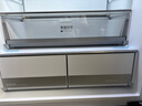 美的（Midea）M60系列520純平全嵌法式多門(mén)四開(kāi)門(mén)家用冰箱超薄雙系統循環(huán)大容量無(wú)霜BCD-520WUFPZM(E)白國家補貼 曬單實(shí)拍圖