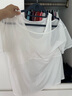 lululemon丨Tank-Top 女士假兩件短袖 T 恤 LW3IF4S 白色 XS /4 曬單實(shí)拍圖