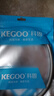 科固（KEGOO）進(jìn)水軟管延長管4分內(nèi)外絲對接連接管 水龍頭加長上水管60cm K5012 曬單實拍圖