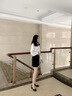 回力女鞋黑色皮鞋女上班粗跟不累腳單鞋空姐工作鞋職業(yè)面試高跟鞋子女 黑色【5cm跟高】久站不累腳 37 曬單實(shí)拍圖