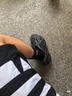 阿迪達斯Yeezyfoam黑武士夏日清涼椰子男女運動(dòng)洞洞鞋IG5349 46 曬單實(shí)拍圖