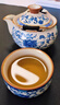 陶居邦便攜式旅行茶具套裝青花汝窯手抓壺一壺兩杯戶外露營一人飲快客杯 繁花纏枝蓮明德手抓壺（1壺3杯） 曬單實拍圖