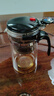 天喜（TIANXI） 玻璃茶壺耐熱茶具飄逸杯泡茶壺杯泡茶器泡茶壺茶水分離杯家居館 曬單實拍圖