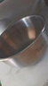 美的電飯煲內膽原裝不銹鋼圓灶釜不粘內鍋MB-WFS4017/40294內膽 美的電飯煲內膽0涂層不銹鋼【送飯勺】 曬單實(shí)拍圖