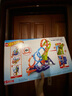 【準新品】風(fēng)火輪（HOT WHEELS）軌道玩具賽車(chē)賽道兒童玩具男孩玩具-風(fēng)火輪電動(dòng)四環(huán)撞擊軌道HXR70 曬單實(shí)拍圖
