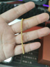 吾皇老金黃金小金珠足金999古法DIY配件散珠金珠轉運珠送禮佳品 約0.03g 曬單實(shí)拍圖