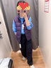 優(yōu)衣庫男裝女裝PUFFTECH空氣棉服背心/便攜式馬甲25新款483632 77 灰紫色 S /165/84A 曬單實(shí)拍圖