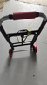 霓峰手拉車(chē)折疊搬運(yùn)家用神器拖車(chē)買(mǎi)菜購(gòu)物拉貨手推車(chē)便攜行李小拉桿車(chē) 中號(hào)25pu輪（加粗加固）承重110 曬單實(shí)拍圖