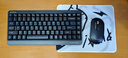 雙飛燕（A4TECH）FG1120 飛時代無線鍵鼠套裝便攜筆記本電腦家用辦公打字專用短小鍵盤鼠標(biāo)套裝 遂空灰 曬單實拍圖