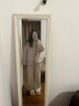 三彩【可機洗懶人皮草】2025冬季新款環(huán)保皮草系帶毛毛外套M 淺粉 S 155/80A 曬單實(shí)拍圖