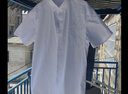 HLA海瀾之家短袖襯衫男夏季25輕商務(wù)衫及大碼正裝襯衣男 曬單實拍圖