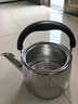 WCZ德國燒水壺304不銹鋼加厚煤氣開(kāi)水壺大容量家用鳴笛燃氣灶電  鳴 巨厚歐式 4L 曬單實(shí)拍圖