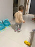 戴維貝拉（DAVE＆BELLA）小童長褲套裝2025秋裝新款男童假兩件上衣褲子紳士兩件套男寶衣服 卡其色【現(xiàn)貨】 90 cm（建議身高80-90cm） 曬單實拍圖