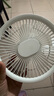 美的（Midea）臺式電風(fēng)扇七葉柔風(fēng)輕音臥室宿舍廣角遠距交流定頻臺扇辦公室桌面節(jié)能省電搖頭小型電扇 FGAU40D 曬單實拍圖