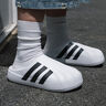 ADIDAS阿迪達斯三葉草男女鞋拖鞋SUPERSTAR MULE夏季運動(dòng)休閑拖鞋IF6184 IF6184 43 曬單實(shí)拍圖