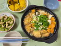 京東京造 砂鍋 煲湯鍋燃氣灶專(zhuān)用家用干鍋砂鍋煲燉湯砂鍋 濃香燜燒煲2.3L 曬單實(shí)拍圖