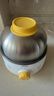 美的（Midea）【國家補(bǔ)貼】煮蛋器蒸蛋器雙層14顆蛋家用自動(dòng)斷電迷你雞蛋羹神器防干燒不銹鋼便攜式MZ-ZDE1602 曬單實(shí)拍圖