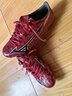 美津濃（MIZUNO）小李子Mizuno美津濃阿爾法α 2 ELITE高端AG短釘足球訓(xùn)練鞋成人男 紅顏色P1GA256360 38.5 (245JP) 曬單實(shí)拍圖