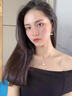 KASIYUS925銀淡水珍珠耳環(huán)項鏈女耳釘套裝送女友老婆七夕情人節(jié)生日禮物 925銀（項鏈+耳環(huán)）+證書+禮盒 曬單實拍圖