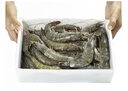 賣(mài)魚(yú)郎先生蝦 青島鹽凍大蝦凈重3.6斤 25-30只/斤 青蝦海蝦生鮮 蝦類(lèi) 曬單實(shí)拍圖