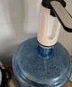 雙槍抽水器桶裝水飲水機(jī)靜音礦泉水電動(dòng)抽水泵折疊自動(dòng)上水器 白灰色 曬單實(shí)拍圖