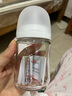 貝親（Pigeon）玻璃奶瓶寬口徑防脹氣160ml S號奶嘴 1月+ AA186  曬單實拍圖