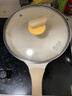 炊大皇煎鍋平底鍋 麥飯石色不粘鍋多功能易潔少油煙煎鍋28cm 電磁爐通用 曬單實拍圖