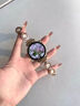 格匯品牌原裝適用華為gt5表帶gt5pro金屬卡扣watch4pro/3pro舒適女款 石紋鑲鉆【金色】 華為Watch5/GT5pro【42MM表盤】 曬單實(shí)拍圖