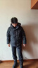 鴨鴨中老年羽絨服女短款2025年冬季新款時(shí)尚加厚連帽媽媽裝保暖外套DY 中國紅色 XL 180/96A 曬單實(shí)拍圖