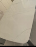 帕沙曼國貨補貼微晶石餐桌椅現代簡(jiǎn)約家用小戶(hù)型伸縮折疊可變圓桌 6124Y 1.4米餐桌6124Y+6張餐椅6106Y 曬單實(shí)拍圖
