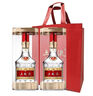 五糧液 普五八代 濃香型白酒 52度 500ml*2 雙瓶 年份隨機(jī)發(fā)貨 曬單實(shí)拍圖