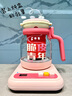 藍(lán)寶（BLAUPUNKT）0膠水全玻璃養(yǎng)生壺煮茶壺恒溫水燒水壺柔音保溫一體迷你辦公室家用燉煮壺防糊防溢童話粉七夕禮物 曬單實(shí)拍圖